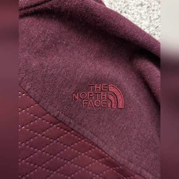 The North Face full zip tunic, burgundy, M - Picture 2 of 2